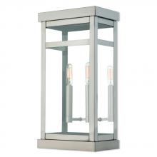 Livex Lighting 20704-91 - 2 Lt BN Outdoor Wall Lantern