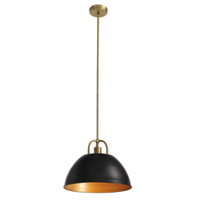 Kanova Lighting KPN0117-1MB - Bellagio Pendant With Black Finish