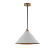 Kanova Lighting KPN0124-1MW - Paris Pendant With Matte White Finish