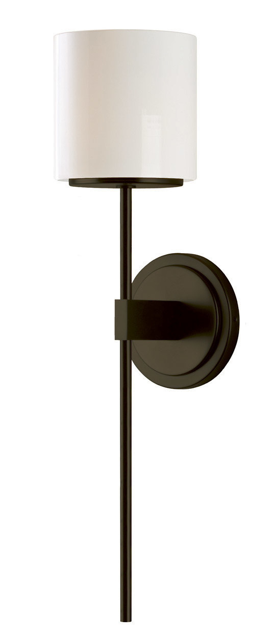 Wall Sconce Lenox 18 Opal Bronze  LED G4 JC 2W