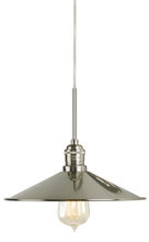 Stone Lighting PD312PNBL - Pendant Dim Sum II Polished Nickel  Black Cord