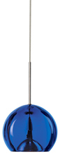 Stone Lighting PD116BUSNM3M - Pendant Optics Blue Satin Nickel MR16 Hal 35W 1600lm Monopoint