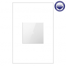 Legrand ASTP1532W4 - adorne® sofTap® Switch, White, with Microban®