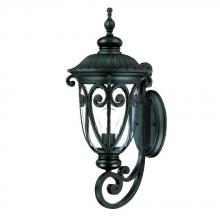 Acclaim Lighting 2111BK - Naples Collection Wall-Mount 1-Light Outdoor Matte Black Light Fixture