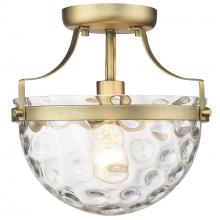 Acclaim Lighting IN60099ATB - 1-Light Semi-Flush