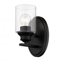 Acclaim Lighting IN41450BK - Gemma 1-Light Matte Black Sconce