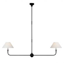 Acclaim Lighting TOB 5455AI/EBO-L - Piaf Large Two Light Linear Pendant