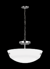 Generation Lighting 7715202-05 - Two Light Semi-Flush Convertible Pendant