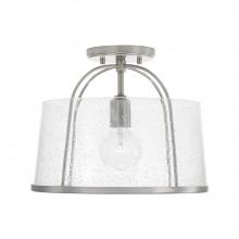 Capital 247011BN - 1 Light Semi-Flush