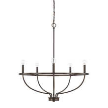 Capital 428551BZ - 5 Light Chandelier