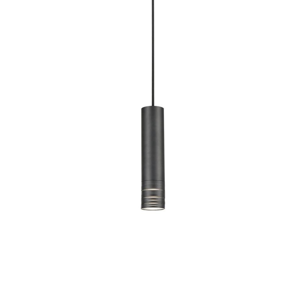 Milca 10-in Black 1 Light Pendant