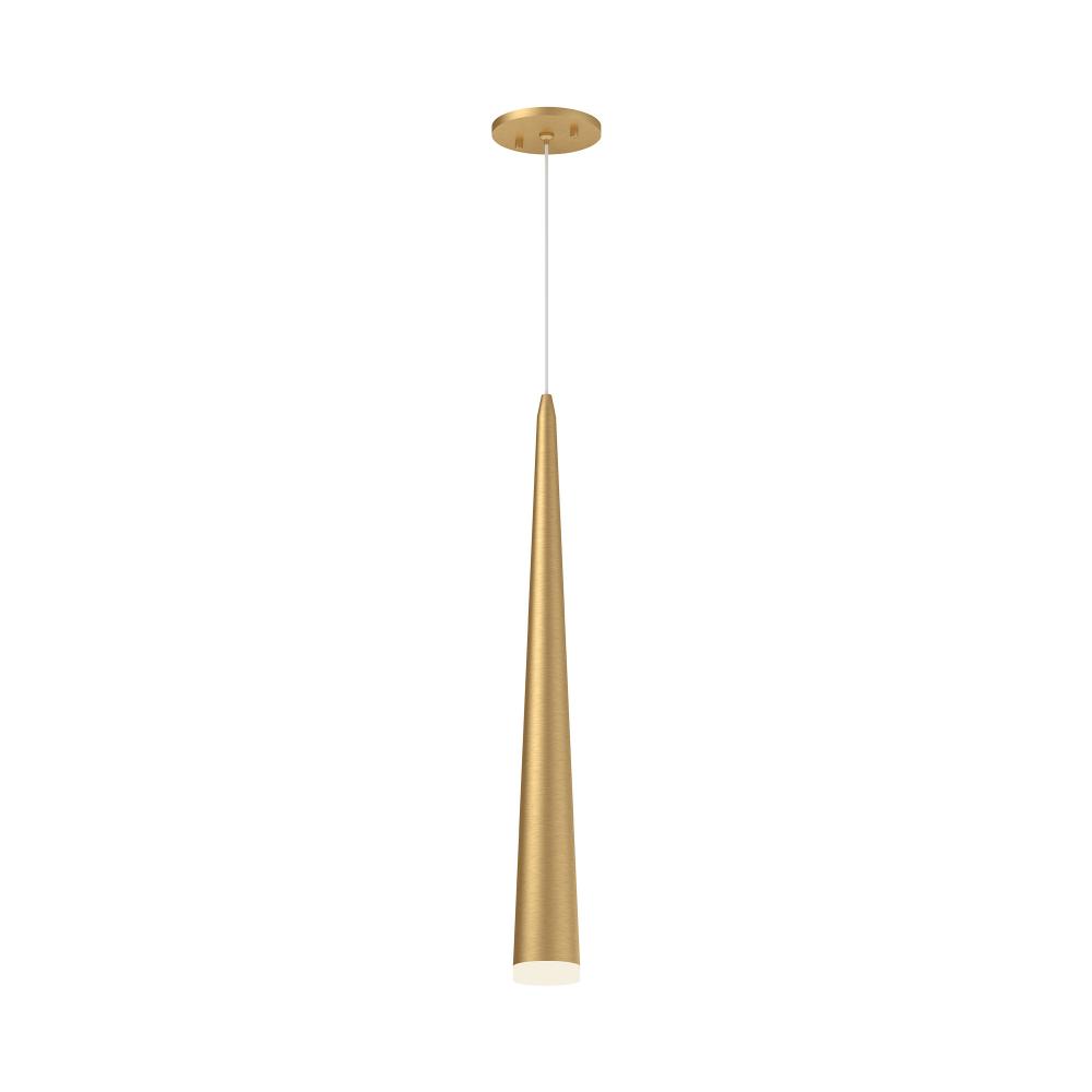 Mina 24-in Brushed Gold LED Pendant