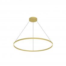 Kuzco Lighting Inc PD87148-BG-UNV-010 - Cerchio 48-in Brushed Gold LED Pendant