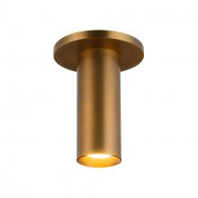 Kuzco Lighting Inc SF90406-VB-UNV - Mason 6-in Vintage Brass LED Semi-Flush Mount