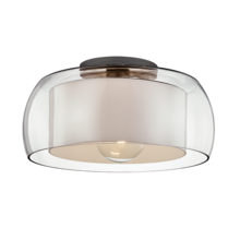 Troy C7561-GRA - Candace Flush Mount