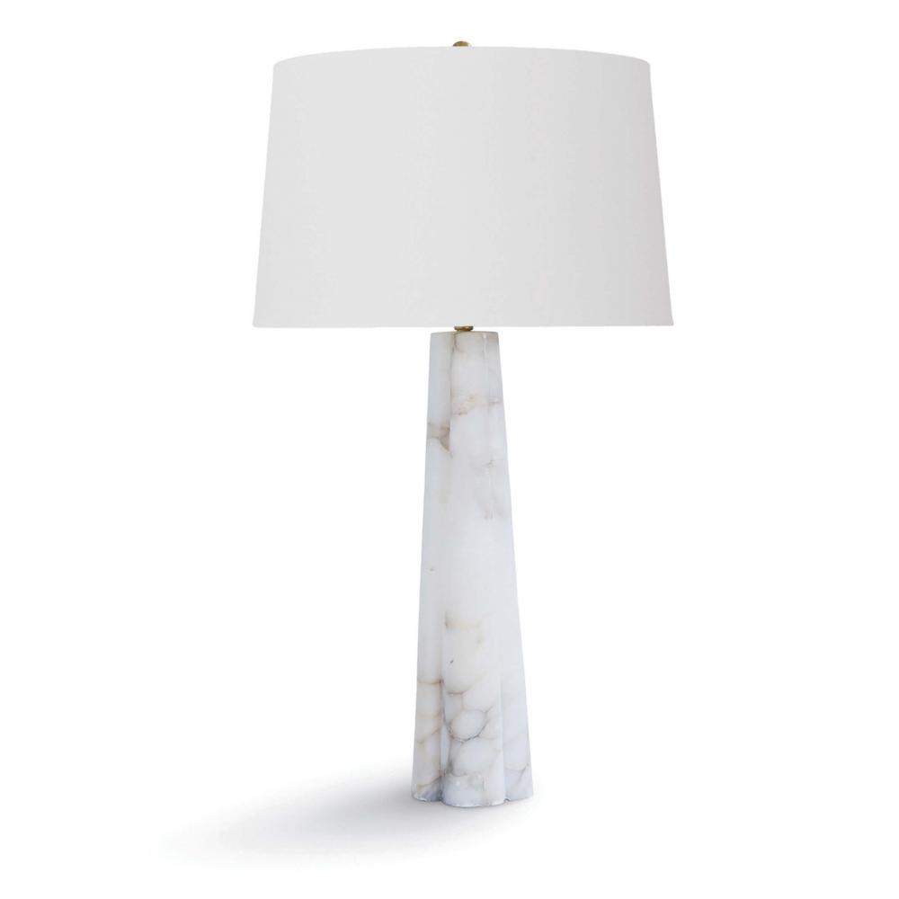 Regina Andrew Quatrefoil Alabaster Table Lamp Sm