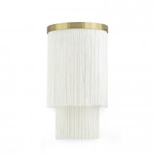 Regina Andrew 15-1220IV - Regina Andrew Cabaret Fringe Sconce (Ivory)