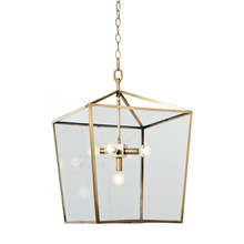 Regina Andrew 16-1039NB - Regina Andrew Camden Lantern (Natural Brass)