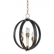 Hudson Valley 6716-AOB - 4 LIGHT CHANDELIER