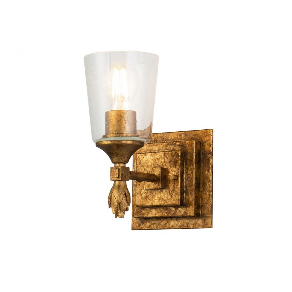 Vetiver 1 Light Wall Sconce Gold