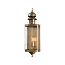 Lucas McKearn EL/DOWNING ST BR - Downing Street Brass Outdoor Porch Wall Lantern