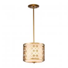 Lucas McKearn PD1185LG-1 - Ziggy Mini Pendant in Laquered Gold