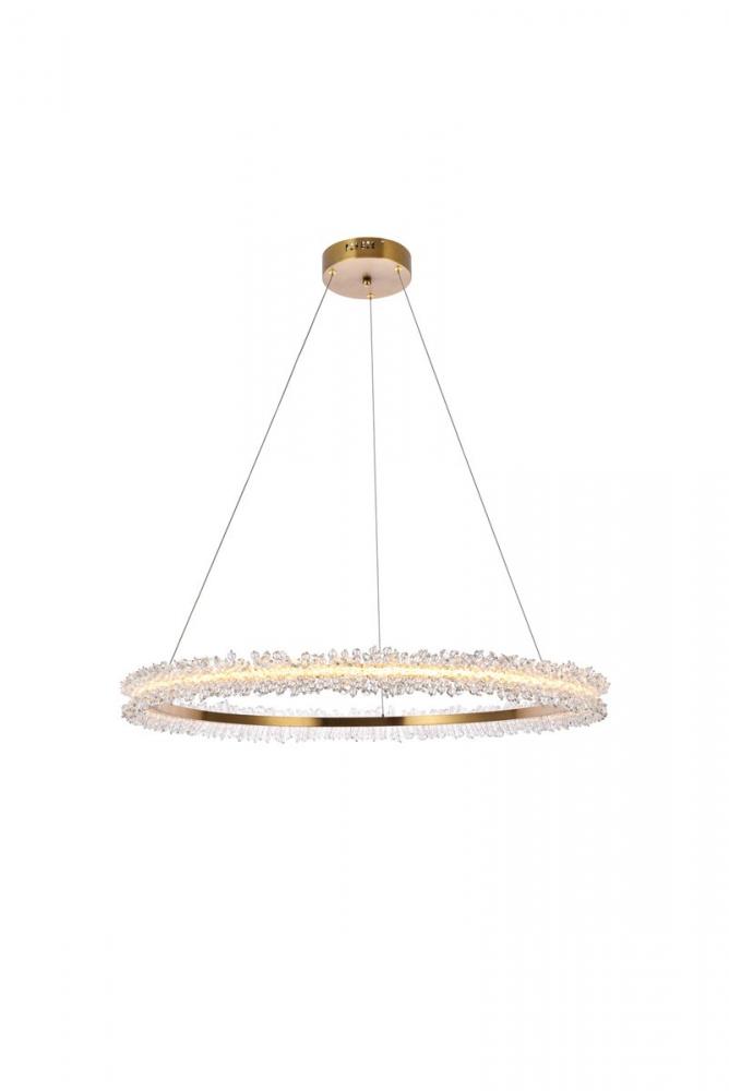 Laurel LED 34 Inch Gold Pendant