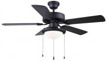 Canarm CF42ECL5BK - ECLIPSE 42 inch Ceiling Fan