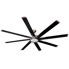  20388 - Barecelona 8-Blade 72" NK Fan Matte Black Blades