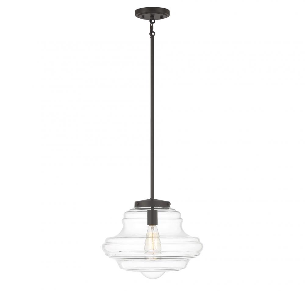 1-Light Pendant in Oil Rubbed Bronze