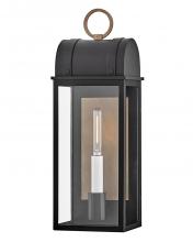 Hinkley 10660BK-BU - Medium Wall Mount Lantern