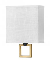 Hinkley 41302BK - Medium Single Light Sconce