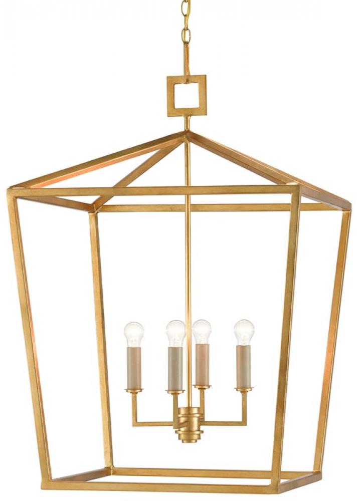 Denison Large Gold Lantern