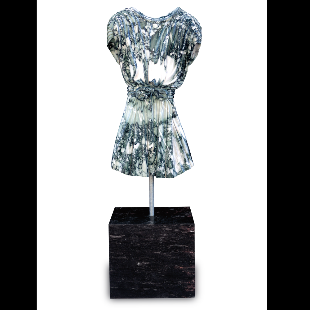 Adara Marble Dress Sculpture